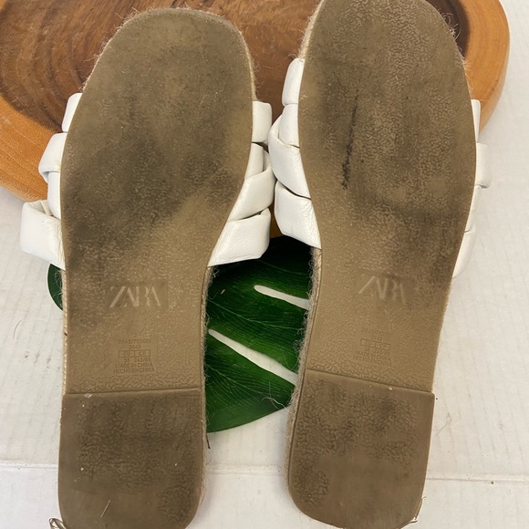 Zara Multi Strap Espadrille Slides Sandals - Picture 6 of 8